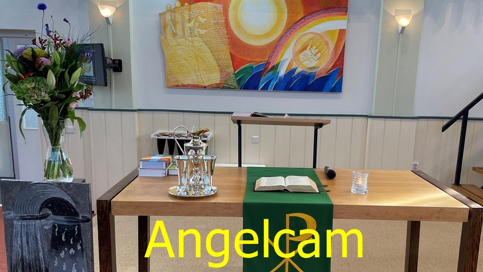 Live beeld kerkdienst via Angelcam
