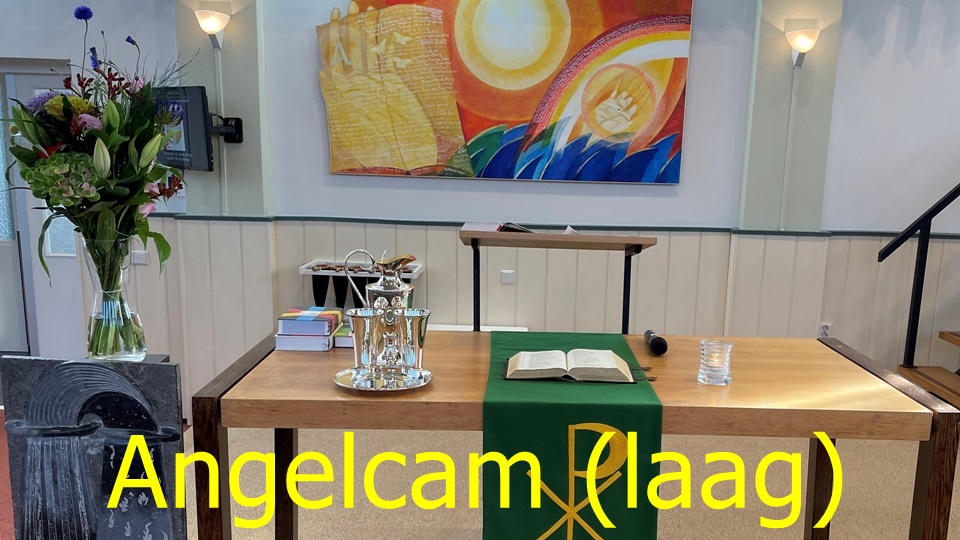 Live beeld kerkdienst via Angelcam (lage bandbreedte)
